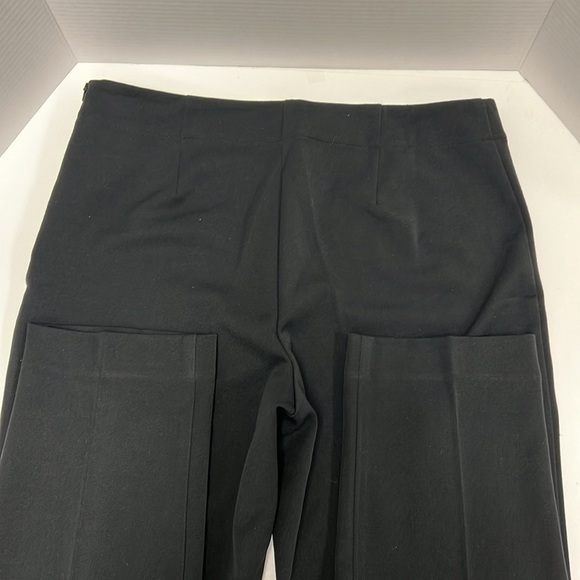 NWT Talbots Heritage Flat Front Hidden Side Zipper Black Pants Size 14 - Picture 6 of 7